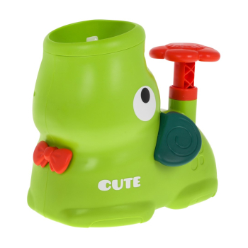 Gra zręcznościowa Słonik dla dzieci 3+ Wyrzutnia Dysków + 2 Siatki + 8 Dysków + Przyłbica ochronna